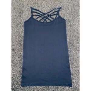 Zenana Outfitters Criss Cross Tank